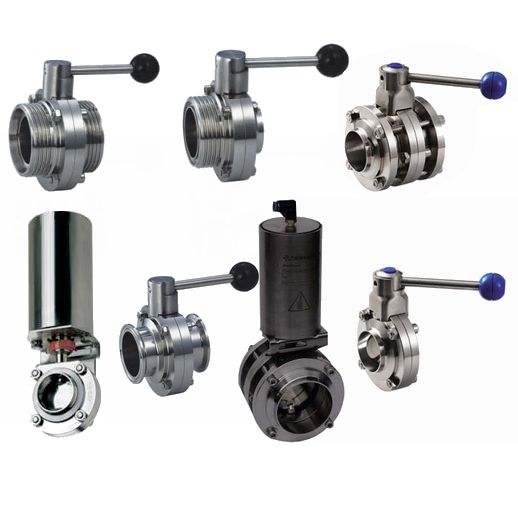 衛(wèi)生級不銹鋼蝶閥